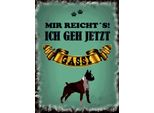 Vianmo Insegna In Legno 40X30 Cm Mir Reicht`S Ich Geh Gassi Hund