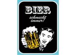 Vianmo Insegna In Legno 40X30 Cm Bier Schmeckt Immer