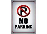 Vianmo Insegna In Legno 40X30 Cm Parkplatz No Parking