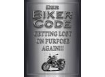 Vianmo Insegna In Legno 40X30 Cm Motorrad Biker Code Getting Lost On
