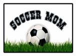 Vianmo Insegna In Legno 30X40 Cm FußBall Soccer Mom FußBall Mutter
