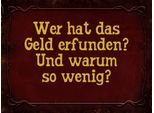 Vianmo Insegna In Legno 30X40 Cm Wer Hat Das Geld Erfunden Und