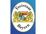 Vianmo Insegna In Legno 40X30 Cm Freistaat Bayern Wappen