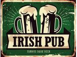 Vianmo Insegna In Legno 30X40 Cm Irish Pub Famous Dark Beer Bier