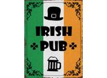 Vianmo Insegna In Legno 40X30 Cm Irish Pub Bier Alkohol