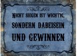 Vianmo Insegna In Legno 30X40 Cm Nicht Siegen Ist Wichtig Sonder