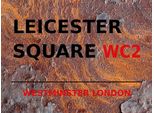 Vianmo Insegna In Legno 30X40 Cm London Westminster Leicester Square WC2