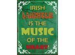 Vianmo Insegna In Legno 40X30 Cm Irish Laughter Is The Music Of