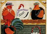 Vianmo Insegna In Legno 30X40 Cm Huhn HüHner Eggs Eier