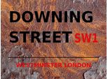 Vianmo Insegna In Legno 30X40 Cm London Westminster Downing Street SW1