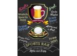 Vianmo Insegna In Legno 40X30 Cm Sports Bar Golf Relax And Enjoy