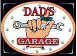 Vianmo Insegna In Legno 30X40 Cm Dad´S Garage Papas Werkstatt