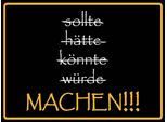 Vianmo Insegna In Legno 30X40 Cm Sollte HäTte KöNnte WüRde Machen