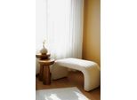 Hanah Home, Nu Bench - Bianco, Poggiapiedi E Panche, Pouf, Bianco, Poliestere, 106 X 45 X 46 X Cm