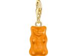 Thomas Sabo - 2186-413-8 - Ciondolo Con Charm - Argento 925 - Donna - Orso D'oro Arancione