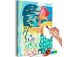 Tessuto Non Tessuto Painting By Numbers - After Rain 40X60 Cm Abstract N-A-1664-E-A