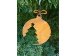 Palla Per Albero Di Natale In Acciaio Inox Abete