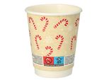 Papstar 89695 20 Bicchieri Monouso Papstar Candy Canes 0,2 Ml
