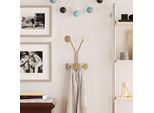 Wallity, Giraffe-A, Appendiabiti Da Parete E Ganci, Oro, Metallo, 24 X 40 X 16 Cm