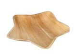 Papstar 89692 6 Papstar Palmblatt-Teller Pure 21,2 X 24,3 Cm