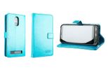 Custodia Bookstyle Per Spc Zeus 4G (Pro), Blu Chiaro