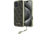 Guess Guhcp16Lgf4Gbr Iphone 16 Pro 6.3 BrąZowy/Brown Custodia Rigida 4G Charms Collection