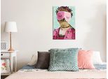 Tessuto Non Tessuto Pittura Per Numeri - Sleepyhead 40X60 Cm Animali N-A-1589-E-A