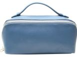 Esquire Borsa Da Toilette Viktoria 62 Toiletry Bag Dove Blue Grigio Cadetto