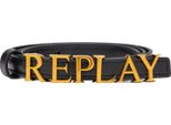 Replay Cintura Logo Belt W100 Black Nero