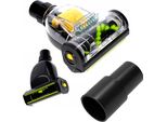 Spazzola Turbo Universale Per Aspirapolvere 32-35 Mm - Compatibile Con Molti Modelli Per La Pulizia Di Superfici Dure E Tappeti