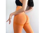 Leggings Push Up - Arancione/S KP14731