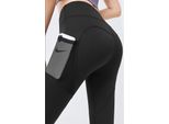 Leggings Da Donna EN-15539 - Nero/L KP15539