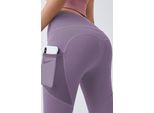 Leggings Da Donna EN-15568 - Purple2/M KP15568