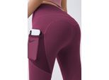 Leggings Donna EN-15554 - Borgogna/L KP15554