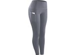 Leggings Donna PO-15695 - Grigio/M KP15695