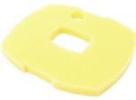 Sunsun Ricambio Per Pompa Per Laghetti CUF-2800-5800 - Spugna Filtrante - Gialla - Fine 25 Mm - Per Pompa Per Fontane, Accessori Per Filtri Per Laghetti