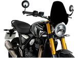 Cupolino Puig Naked Sport Nero 340X315Mm Per Triumph