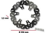 Disco Freno Malossi Whoop Disc D. 250 Spessore 3,5 Mm Per Kit Forcella F32S F37R