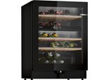 BOSCH Weinkühlschrank KWK16ABGB, G (A-G), schwarz, B:60cm H:81,8cm T:59,3cm, Weinkühlschränke