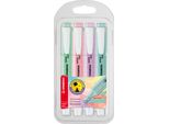 Stabilo Swing Cool Pastel Evidenziatore 4 Pz Punta Smussata Blu, Verde, Rosa, Viola