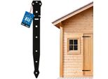 Kotarbau® Cerniere A Tiro 300 Mm Cerniera Dell'anta Cerniera Dell'anta Verniciata A Polvere Cerniera Dell'avvolgibile Cerniera A Croce Cerniera Dell'anta Cerniera Della Porta Cerniera Nera Inox Top