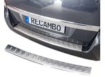 Acciaio Inox Opaco Protezione Paraurti Per Opel Zafira B, 2005-2014 Con Bisello