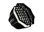 Walimex Pro Essential Softbox Octagon 60Cm, Ruotabile A 360°, Facile Da Montare, Incluso Griglia, Adattatore Bowens E Borsa Per Il Trasporto, Ideale Per Ritratti E Scatti Di Bellezza