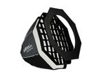 Walimex Pro Studio Softbox Octagon 60Cm, Ruotabile A 360°, Facile Da Montare, Incluso Griglia, Maschera, Adattatore Bowens E Borsa Per Il Trasporto, Ideale Per Ritratti E Scatti Di Bellezza