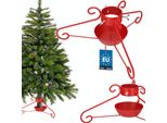 Kotarbau® Supporto Per Albero Di Natale Con Serbatoio D'acqua Supporto Per Albero Di Natale Decorativo Rosso Supporto Per Albero Di Abete Con Serbatoio D'acqua Supporto Per Albero Di Ornamento Supporto Per Albero Di Natale Supporto Per Albero Di Natale