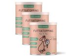 Hunderunde Futtertopping - Haut & Fell - Glänzendes Fell, Gesunde Haut, Natürliche Zutaten, vegan 750 g