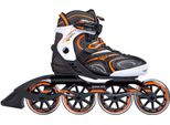 Pattini A Rotelle Nils Extreme Na 1060 S Nero-Arancio 41