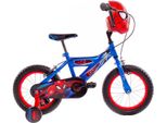 Kinderfahrrad HUFFY Gr. 24, blau, Fahrräder, Kinder, 24cm, 14 Zoll (35,56cm) hinten: 14 Zoll (35,56cm)
