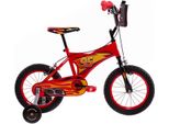 Kinderfahrrad HUFFY Gr. 24, rot, Fahrräder, Kinder, 24cm, 14 Zoll (35,56cm) hinten: 14 Zoll (35,56cm)