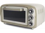 ARIETE Minibackofen Vintage 979 creme, beige (cremefarben), B:47,5cm H:24,5cm T:40cm, Minibacköfen